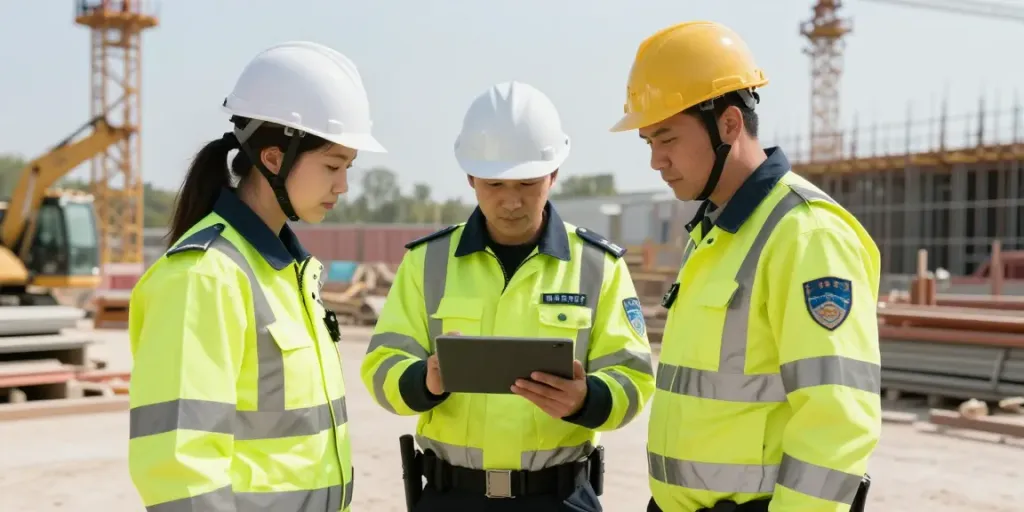 Construction Site Security by trusted local professionals ensuring safety at job sites.