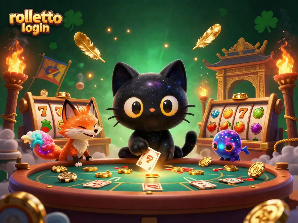 Join the rolletto login experience at this lavish cosmic casino with vibrant gaming elements!